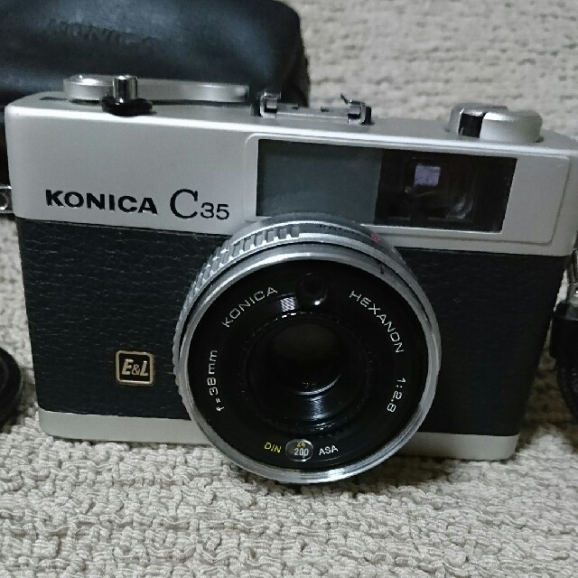 KONICA MINOLTA(コニカミノルタ)のすーな様専用 KONICA c35  カメラ スマホ/家電/カメラのカメラ(フィルムカメラ)の商品写真
