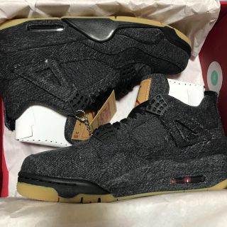 リーバイス(Levi's)のNIKE AIR JORDAN 4 LEVIS NRG/26.5cm US8.5(スニーカー)