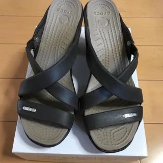 クロックス(crocs)のクロックスサンダルw5(サンダル)