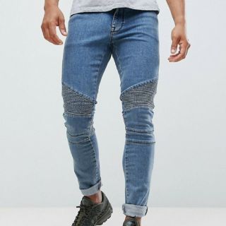 エイソス(asos)のASOS extreme super skinny biker

denim(デニム/ジーンズ)