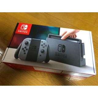 ニンテンドウ(任天堂)の【新品未開封】Nintendo Switch Joy-Con(L)/(R)グレー(家庭用ゲーム機本体)