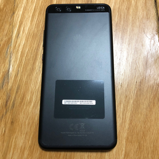 Huawei P10 グラファイトブラック SIMフリー(スマートフォン本体)