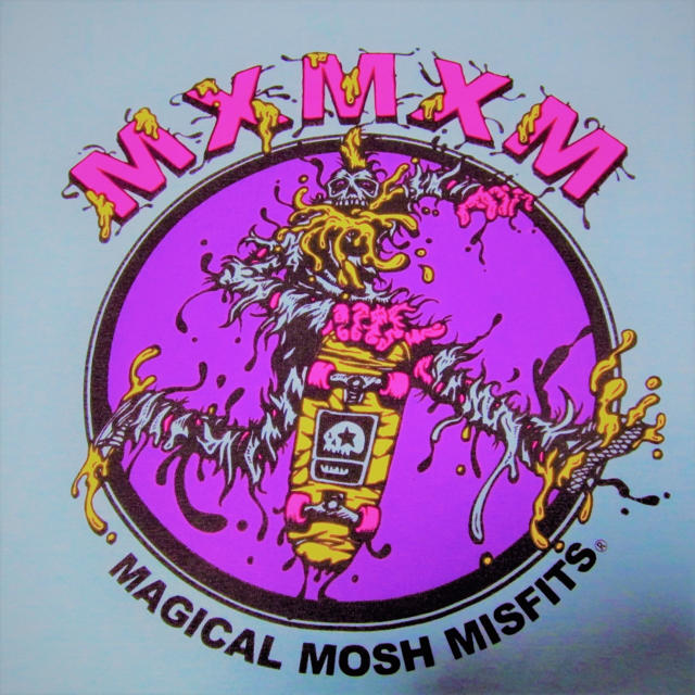 MAGICAL MOSH MISFITS(マジカルモッシュミスフィッツ)のマモミ◆ゾンビTシャツ◆ブルー   メンズのトップス(Tシャツ/カットソー(半袖/袖なし))の商品写真