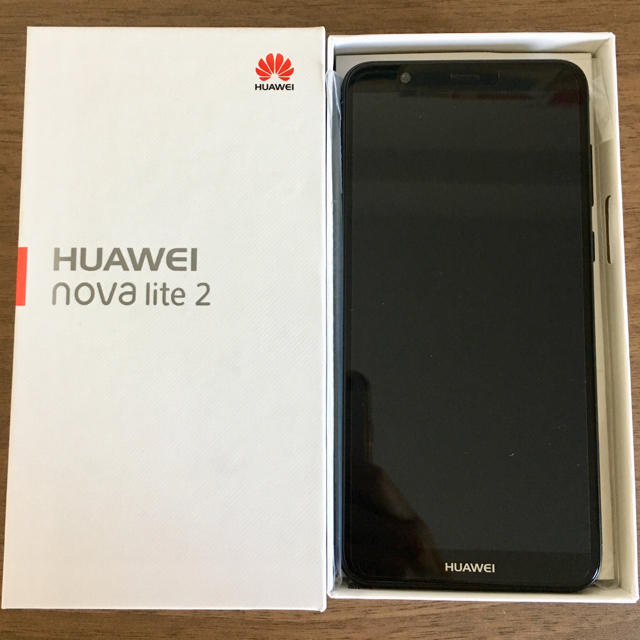 【新品未使用】nova lite2 HUAWEI  SIMフリー スマホ/家電/カメラのスマートフォン/携帯電話(スマートフォン本体)の商品写真