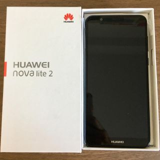 【新品未使用】nova lite2 HUAWEI  SIMフリー(スマートフォン本体)