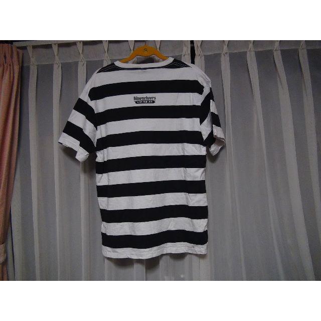 KTMのＴシャツ　マリンルック（ＸＬ）　白で黒のマリン柄!。　　 メンズのトップス(Tシャツ/カットソー(半袖/袖なし))の商品写真