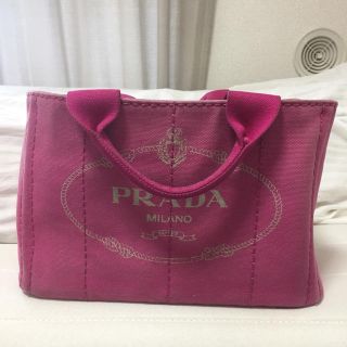 プラダ(PRADA)のプラダ カナパ ピンク PRADA セール(ハンドバッグ)