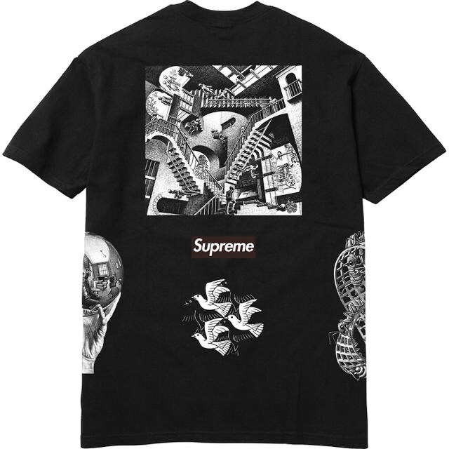 Supreme M.C. Escher Collage Teeトップス