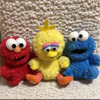 セサミストリート(SESAME STREET)のセサミストリート  ぬいぐるみ３点セット(ぬいぐるみ)