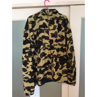 アベイシングエイプ(A BATHING APE)のA BATHING APE エイプ リバーリブルジャケット サイズM(ナイロンジャケット)