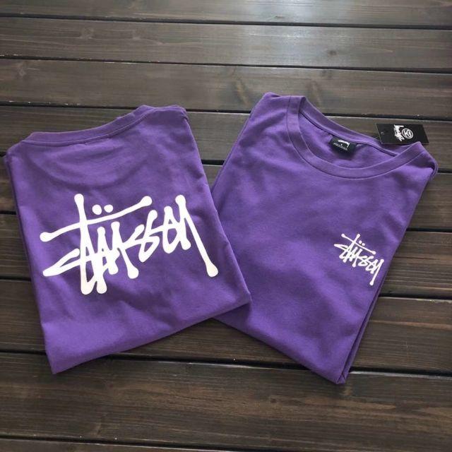 Stussy Stussy ステューシー Tシャツ パープル 男女兼用の通販 By キラキラ猫 S Shop ステューシーならラクマ