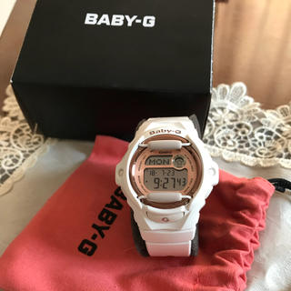 ベビージー(Baby-G)の☆Baby-G☆ ホワイト×ピンクゴールド 新品未使用品(腕時計)