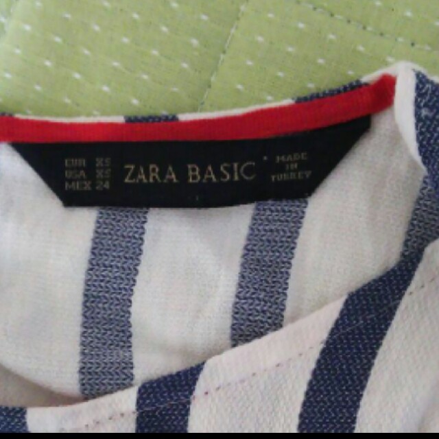 ZARA(ザラ)のZARA BASIC ストライプワンピース レディースのワンピース(ミニワンピース)の商品写真