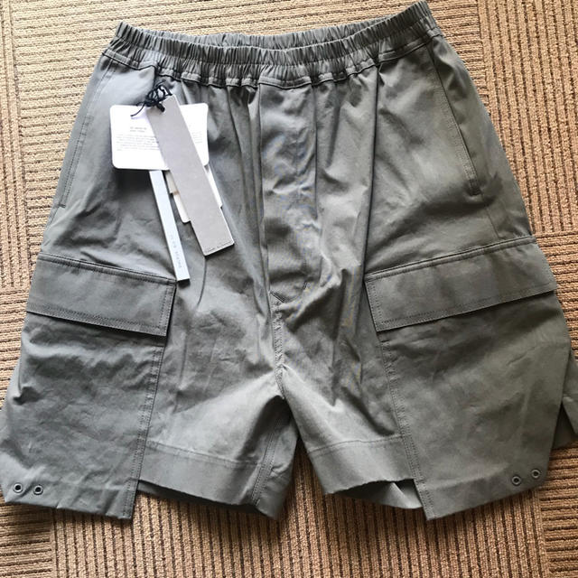 リックオウエンス 17ss カーゴショートパンツ 46 グレー新品 78840円