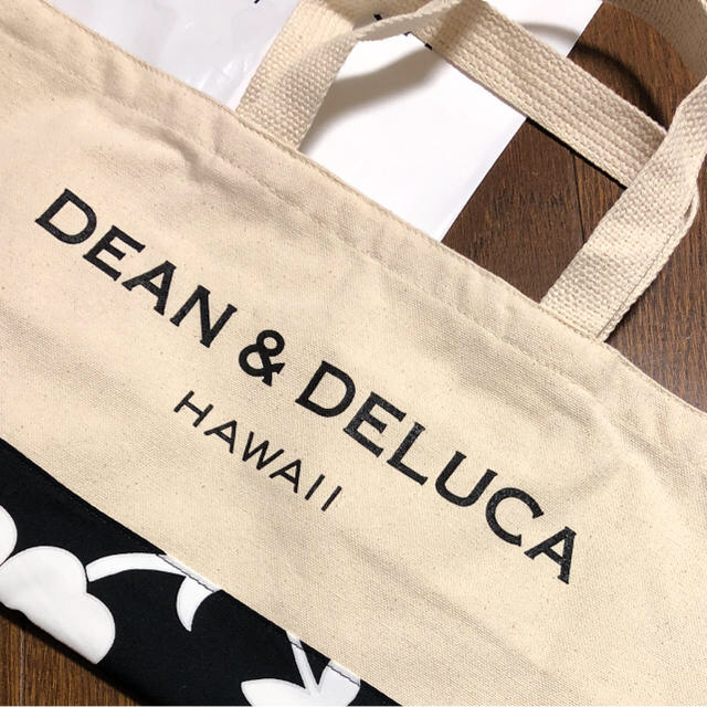 DEAN & DELUCA(ディーンアンドデルーカ)の【新品】DEAN&DELUCA ハワイ限定 トートバック レディースのバッグ(トートバッグ)の商品写真