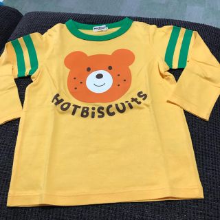 ホットビスケッツ(HOT BISCUITS)の未使用美品！ホットビスケッツ   ロンT100(Tシャツ/カットソー)