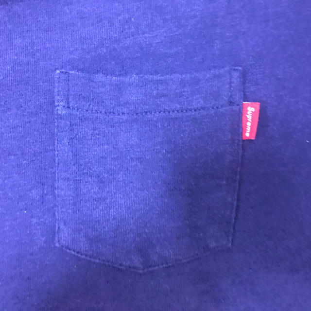 Supreme(シュプリーム)のsupreme pocket s/s tee 紫 メンズのトップス(Tシャツ/カットソー(半袖/袖なし))の商品写真