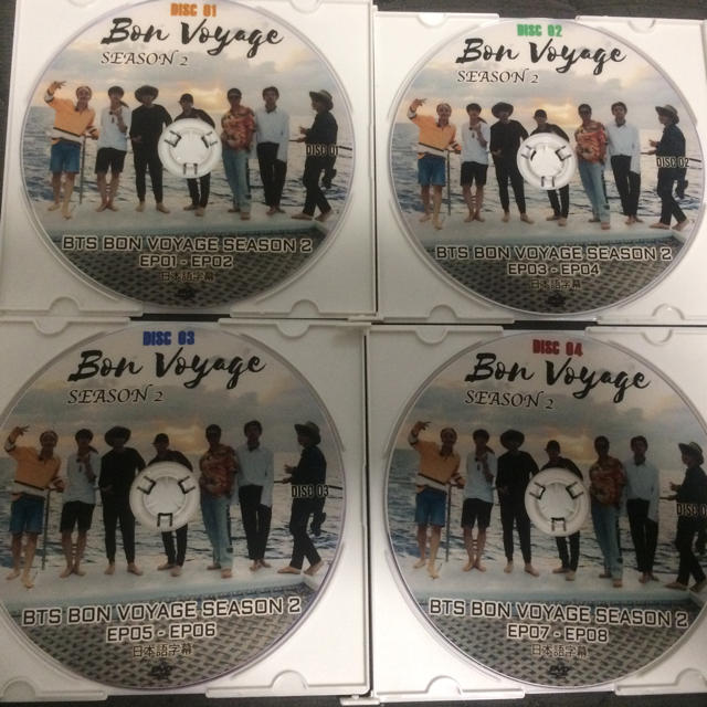 DVD☆BTS☆BON VOYAGE SEASON 2 5枚の通販 by サキマルミタイ's shop｜ラクマ