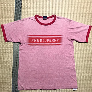 フレッドペリー(FRED PERRY)のFRED PERRY 希少90s ‼️ビックロゴ‼️リンガーTシャツ‼️(Tシャツ/カットソー(半袖/袖なし))