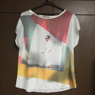ザラ(ZARA)のZARA Tシャツ シフォン系素材(Tシャツ(半袖/袖なし))