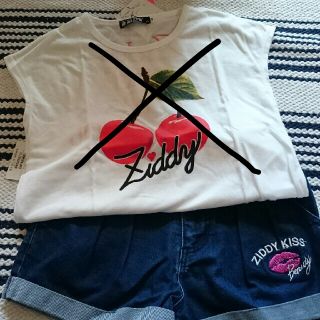 ジディー(ZIDDY)の値下げ 新品 ZIDDY 140 ショーパン デニム(Tシャツ/カットソー)