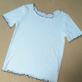 アベイル(Avail)の【Avail】テレコメロー リブT(Tシャツ(半袖/袖なし))