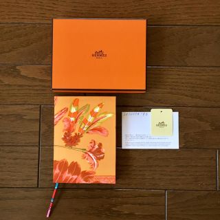 【新品】1点もの HERMES シルクノート 送料無料