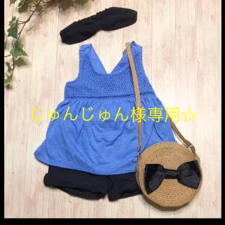 オールドネイビー(Old Navy)の【OLD NAVY 夏コーデ☆2点SET 美品】オールドネイビー 100(Tシャツ/カットソー)