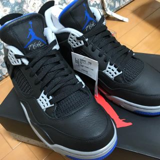 ナイキ(NIKE)のNIKE AIR JORDAN 4 RETRO  28 モータースポーツ (スニーカー)