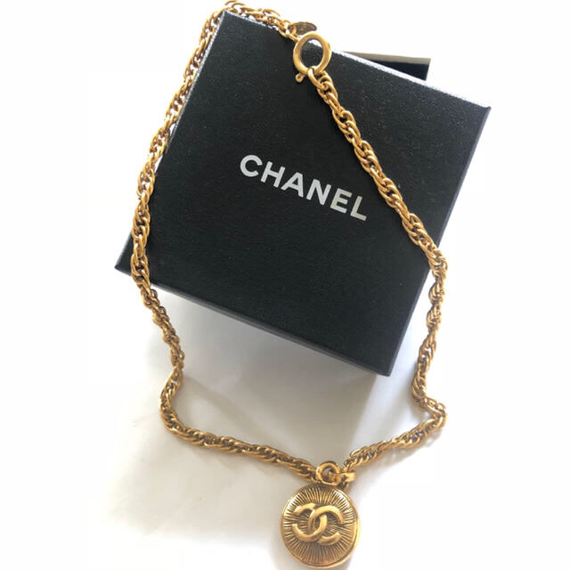 CHANEL ヴィンテージ ゴールドチェーンネックレス