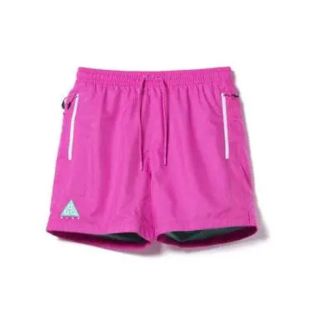 ナイキ(NIKE)の超貴重 XL ACG Wvn Shrts short ナイキ ショーツ ピンク(ショートパンツ)