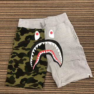 アベイシングエイプ(A BATHING APE)のA BATHING APE 1st CAMO SHARK SHORTS エイプ(ショートパンツ)