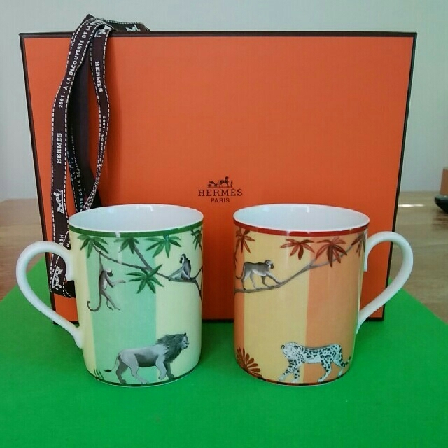 Hermes(エルメス)のエルメス　マグカップ　　AFRICA インテリア/住まい/日用品のキッチン/食器(グラス/カップ)の商品写真