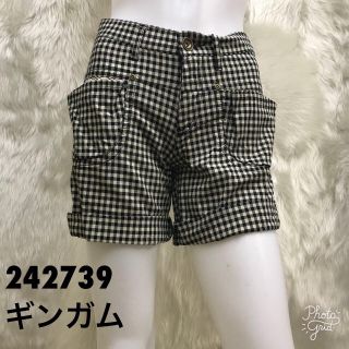 大手通販品☆ロールアップ ショートパンツ242739☆58cm (ショートパンツ)