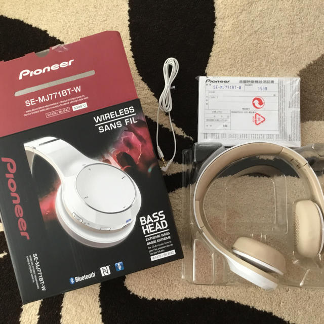 Pioneer(パイオニア)のPioneer ヘッドホン スマホ/家電/カメラのオーディオ機器(ヘッドフォン/イヤフォン)の商品写真