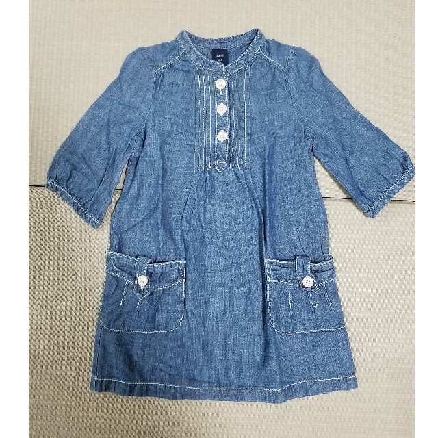 GAP Kids(ギャップキッズ)のGapKidsダンガリーワンピース ☆110cm キッズ/ベビー/マタニティのキッズ服女の子用(90cm~)(ワンピース)の商品写真