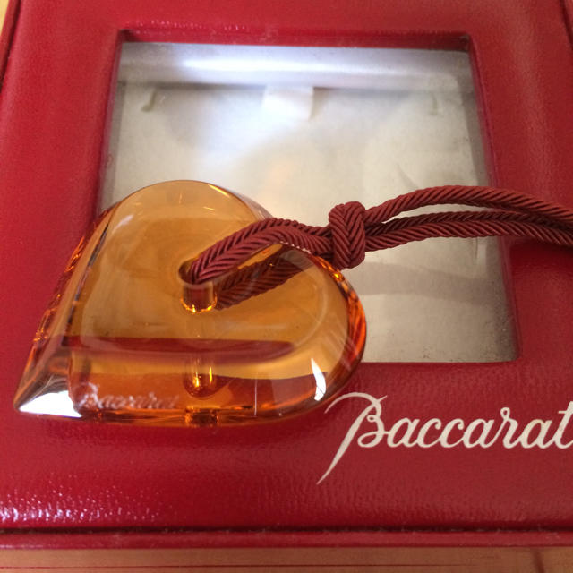Baccarat - バカラ ネックレス アラフォリ ハート クリスタルガラスの通販 by かずかずの富士's shop｜バカラならラクマ