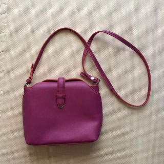 ザラ(ZARA)のZARA ショルダーバッグ  パープル(ショルダーバッグ)