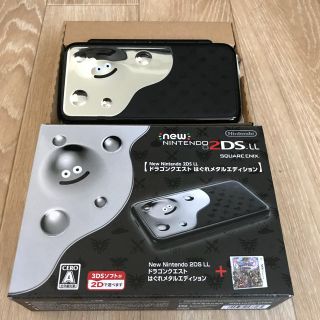 ニンテンドー2DS(ニンテンドー2DS)の任天堂2dsll はぐれメタルエディション 本体のみ おまけ付き(携帯用ゲーム機本体)