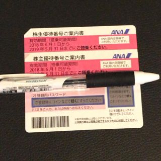 エーエヌエー(ゼンニッポンクウユ)(ANA(全日本空輸))のANA株主優待券(航空券)