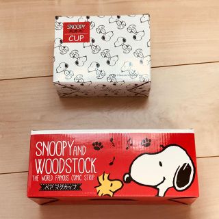 スヌーピー(SNOOPY)のスヌーピー  ペア マグカップ ＆ ペア グラス 2点セット(グラス/カップ)