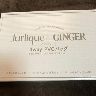 ゲントウシャ(幻冬舎)のGINGER8月号付録 3wayPCVバッグ(その他)