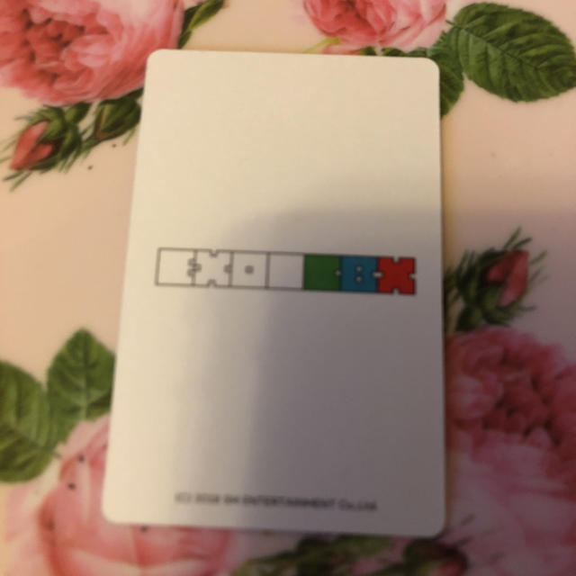 EXO(エクソ)の⑫EXO ベッキョン トレカ エンタメ/ホビーのタレントグッズ(アイドルグッズ)の商品写真