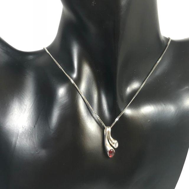 Georg Jensen(ジョージジェンセン)の美品 ジョージジェンセン カーニバル ネックレス シルバー NA28 レディースのアクセサリー(ネックレス)の商品写真