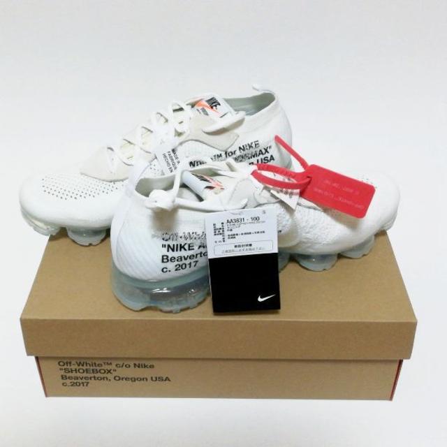 OFF-WHITE(オフホワイト)の新品未使用 国内正規品 OFF WHITE  NIKE AIR VAPORMAX メンズの靴/シューズ(スニーカー)の商品写真