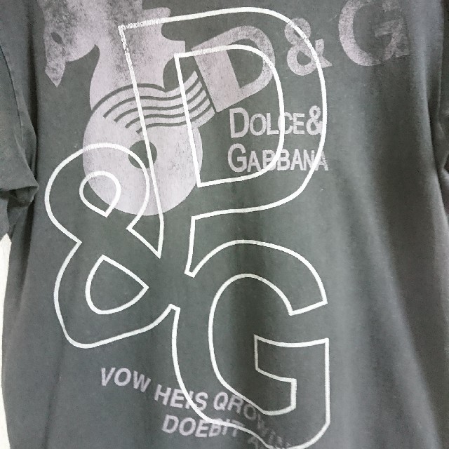 DOLCE&GABBANA(ドルチェアンドガッバーナ)の【DOLCE&GABBANA】Tシャツ  Lサイズ メンズのトップス(Tシャツ/カットソー(半袖/袖なし))の商品写真