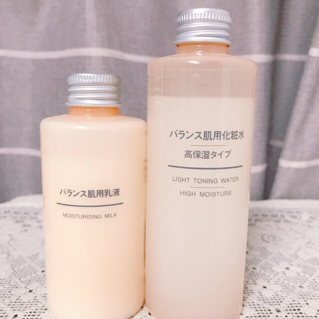 MUJI (無印良品)(ムジルシリョウヒン)の無印＊バランス肌用化粧水・乳液セット コスメ/美容のスキンケア/基礎化粧品(化粧水/ローション)の商品写真