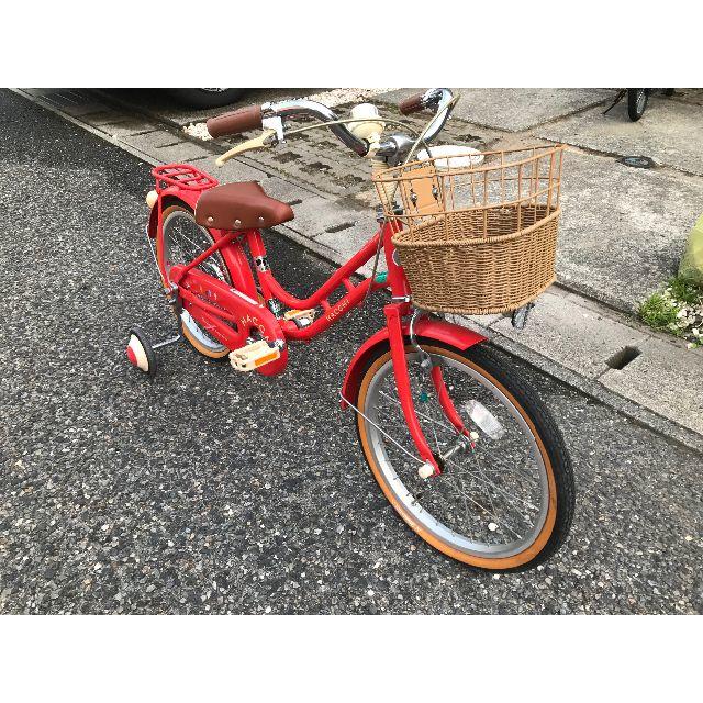 手渡し限定 HACCHI ブリジストン 子供用 自転車(18inch) スポーツ/アウトドアの自転車(自転車本体)の商品写真