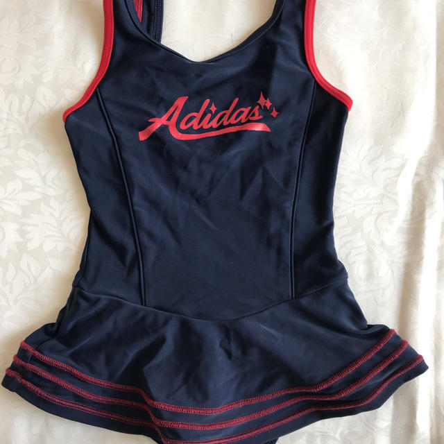 adidas(アディダス)のアディダス 女児水着120 キッズ/ベビー/マタニティのキッズ服女の子用(90cm~)(水着)の商品写真