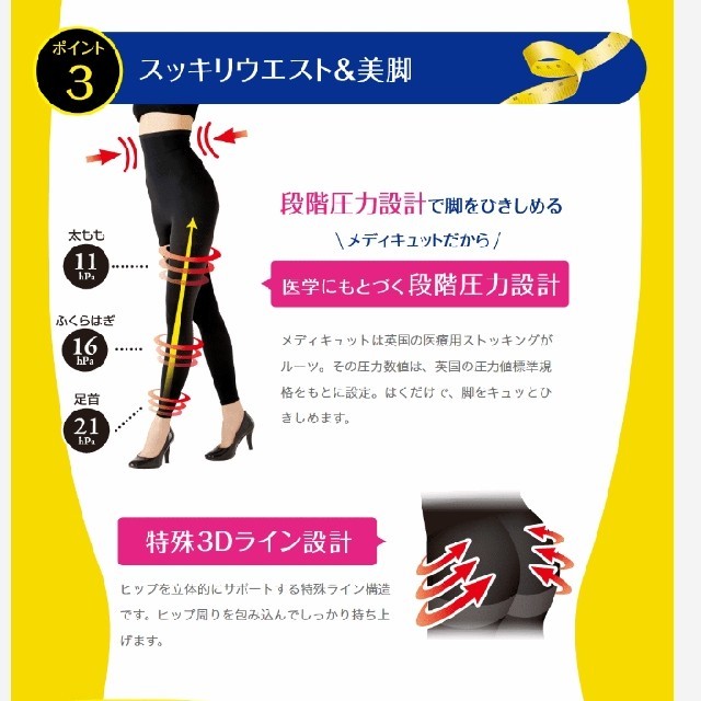 Dr.scholl(ドクターショール)のメディキュット レディースのレッグウェア(レギンス/スパッツ)の商品写真